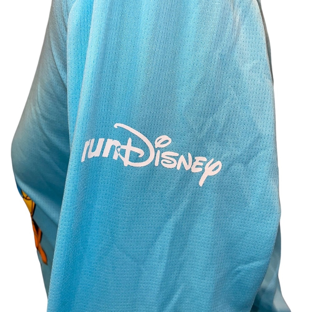 Disney Wine & Dine Half Marathon Rundisney Race Cogsworth Lumiere Shirt Sz M - Picture 5 of 7